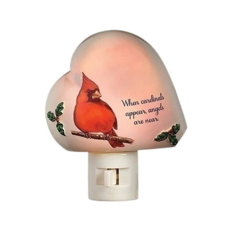 Christmas Cardinal Memorial Night LIght