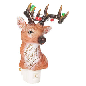 Roman Lights - Reindeer Bust Night Light