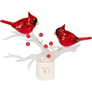 Roman Lights - Cardinal on Branch Night Light