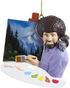 Bob Ross Painting Ornament