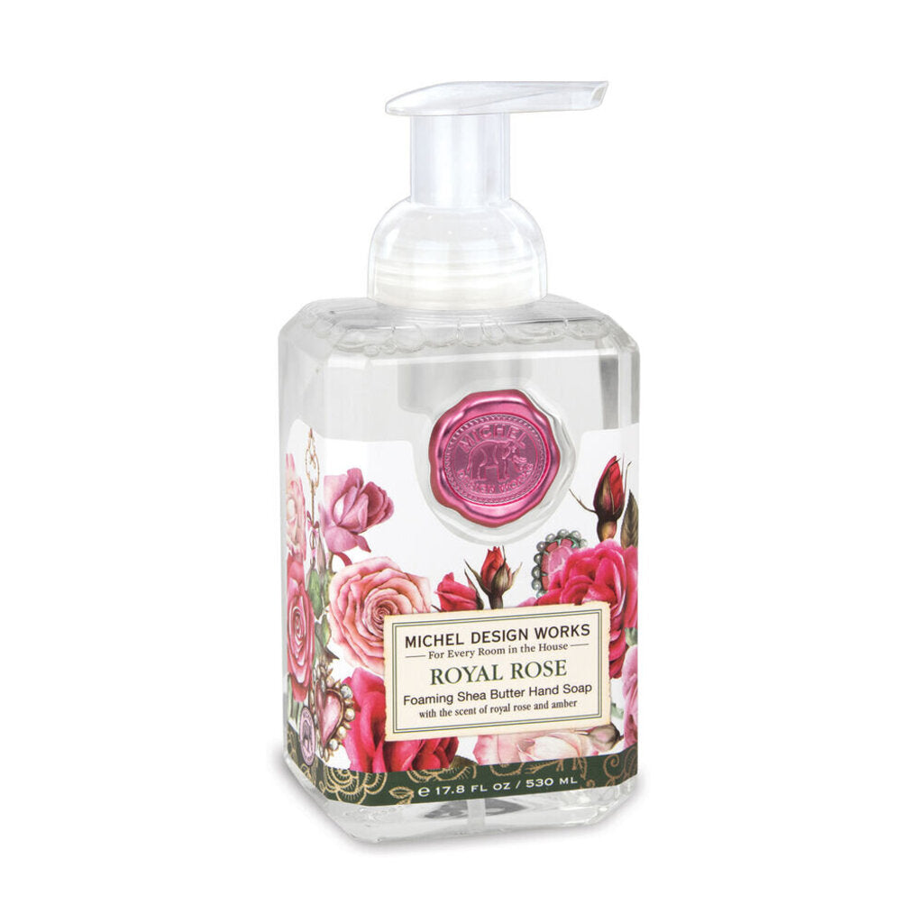 Michel Design Works Shea Butter Foaming Soap - Royal Rose 17.8oz