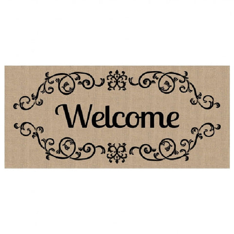 Sassafras Switch Mat - Welcome Scroll