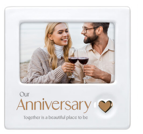 Malden International - Our Anniversary 4x6 Photo Frame