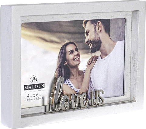 Malden International - I Love Us 4x6 Photo Frame