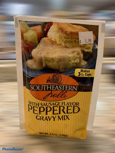 Southeastern Mills Sausage Peppered Gravy