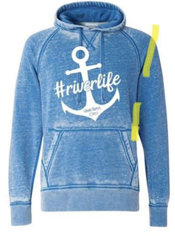 #RIVERLIFE Vintage Look Hoodie - XL